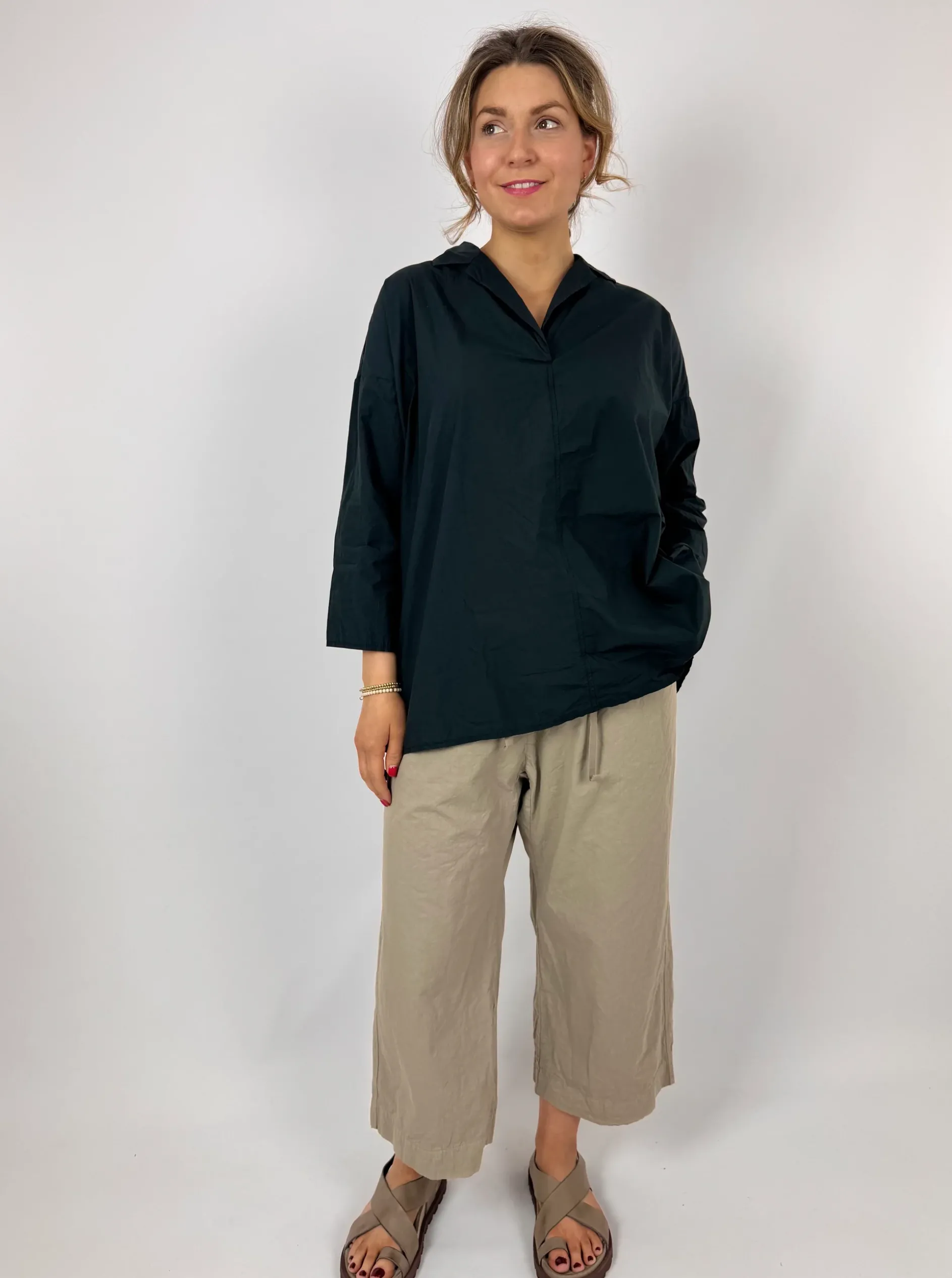 Album Di Famiglia 12139 TC Blouse Black