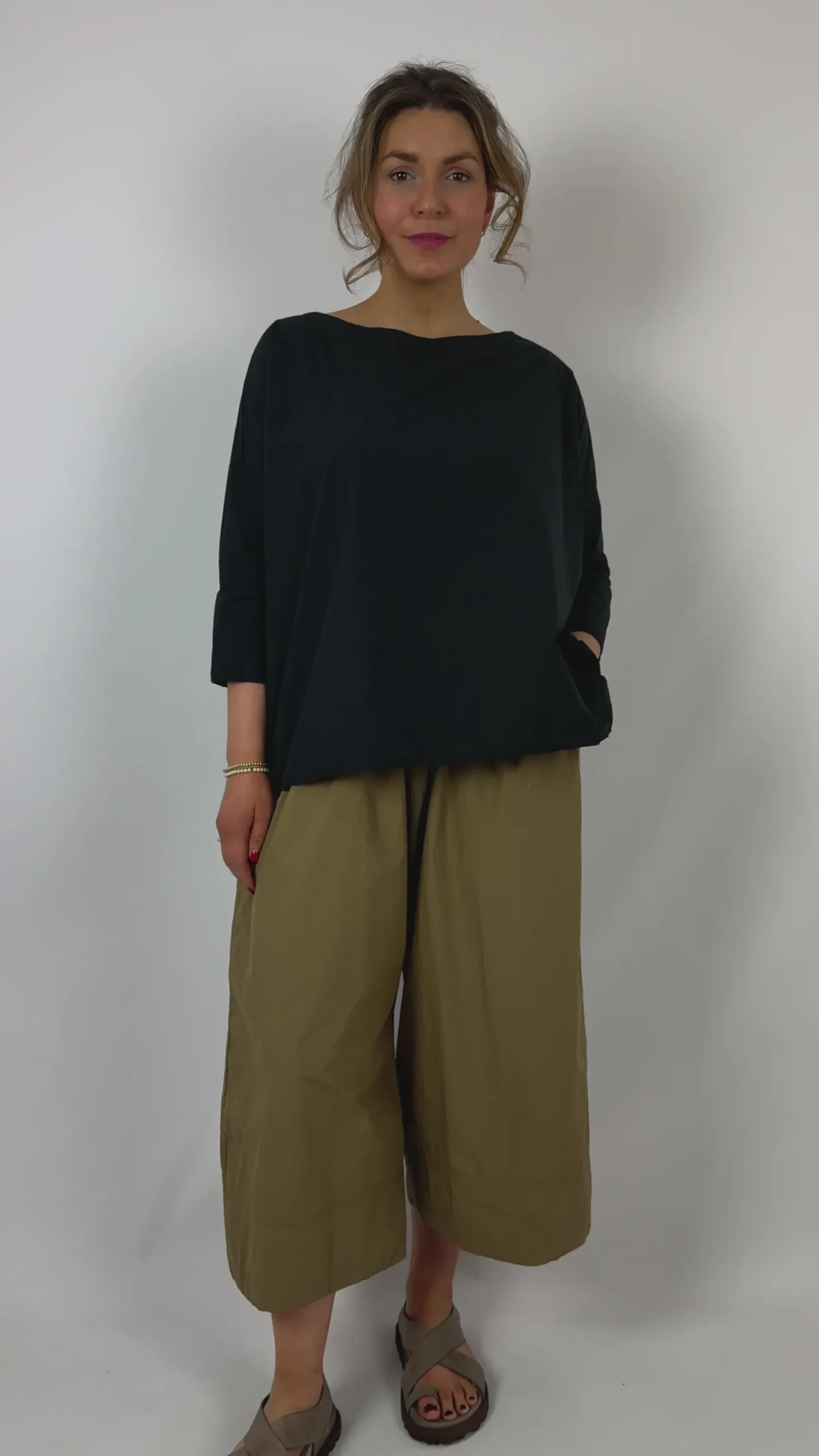Album Di Famiglia 118 TC Tunic Black