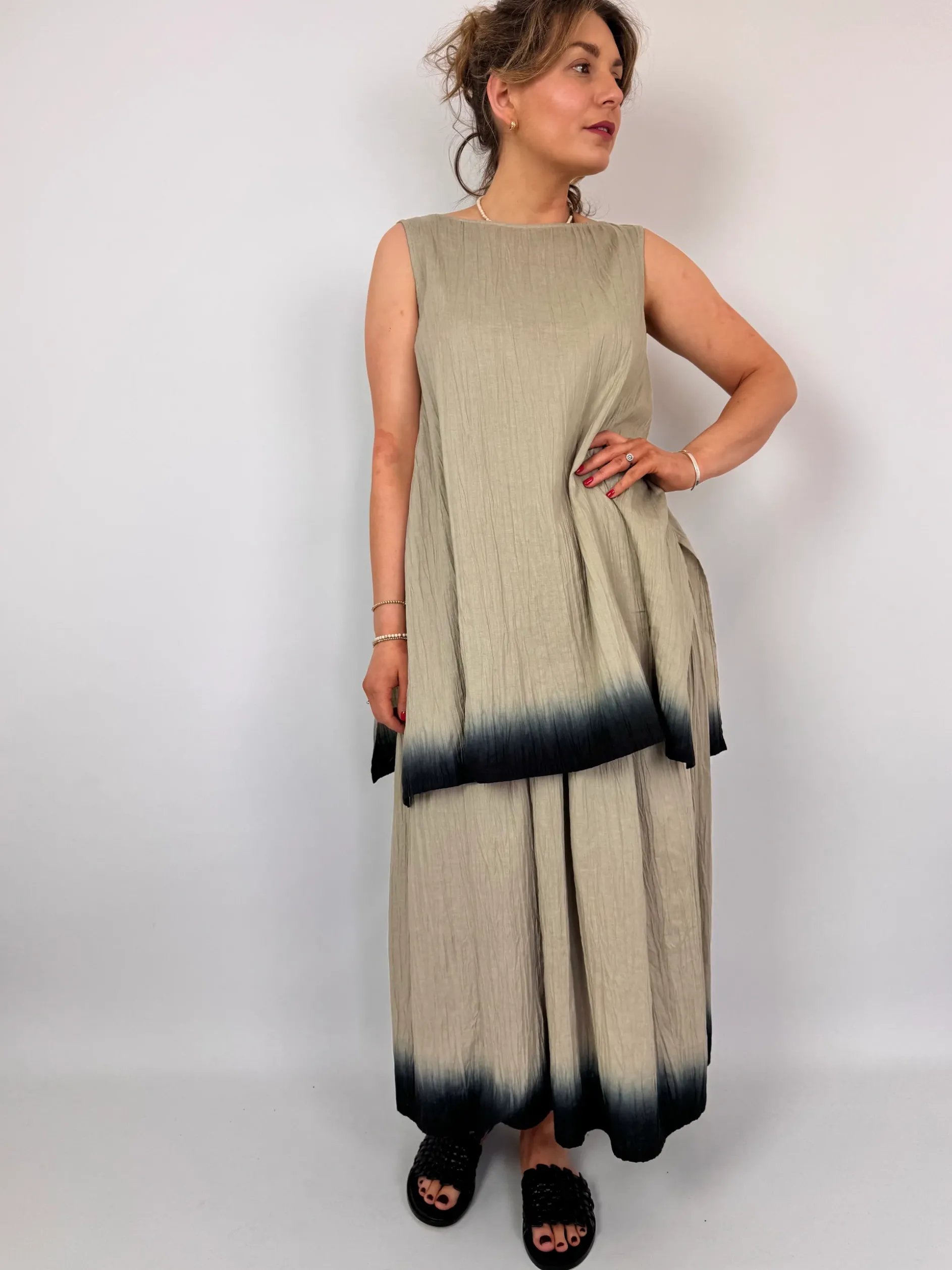Evam Eva T133 Blouse Grege