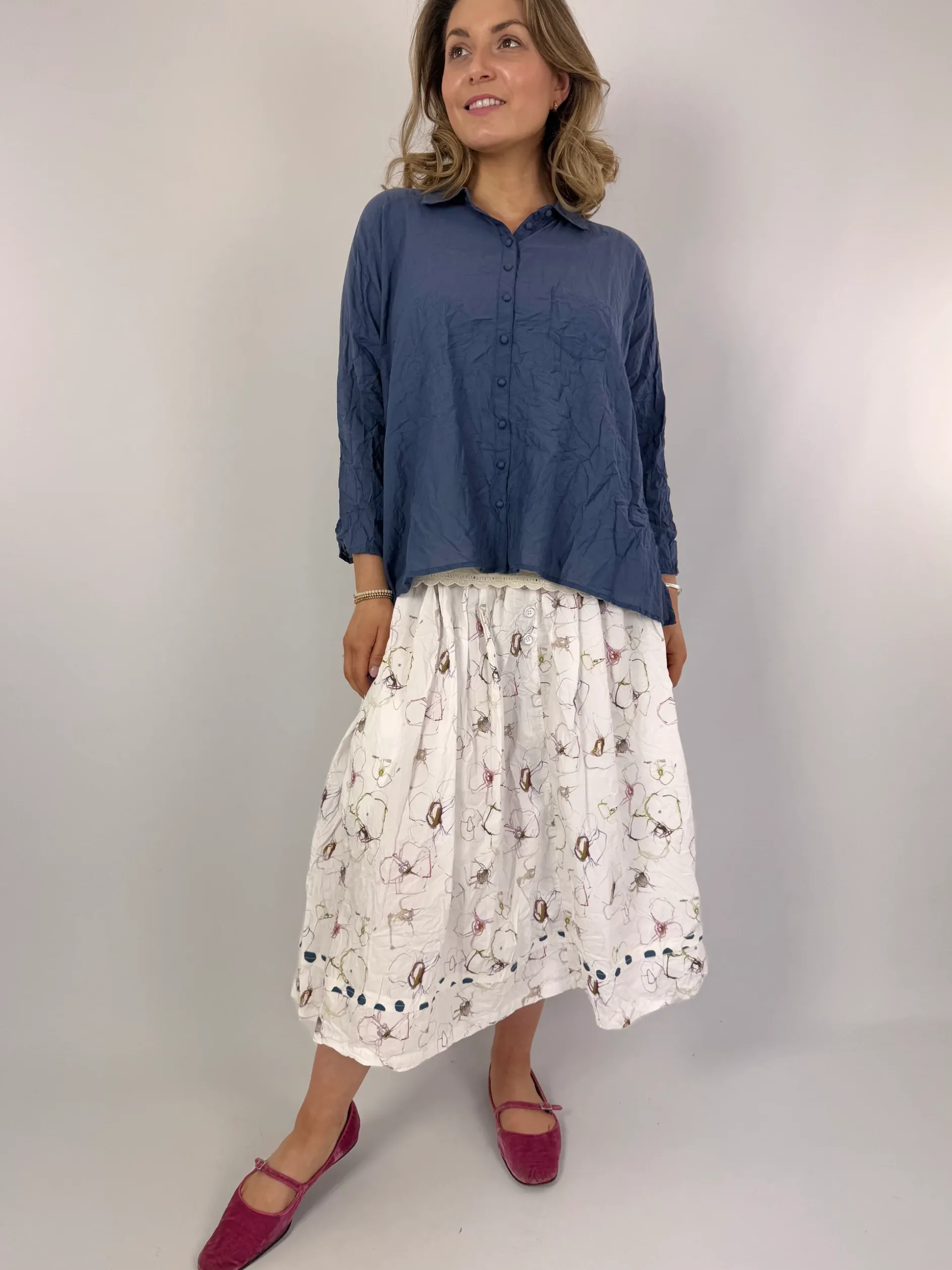 Ewa i Walla Isabella Skirt Flower