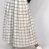 Hannoh Wessel Jolisa Skirt Blue Check