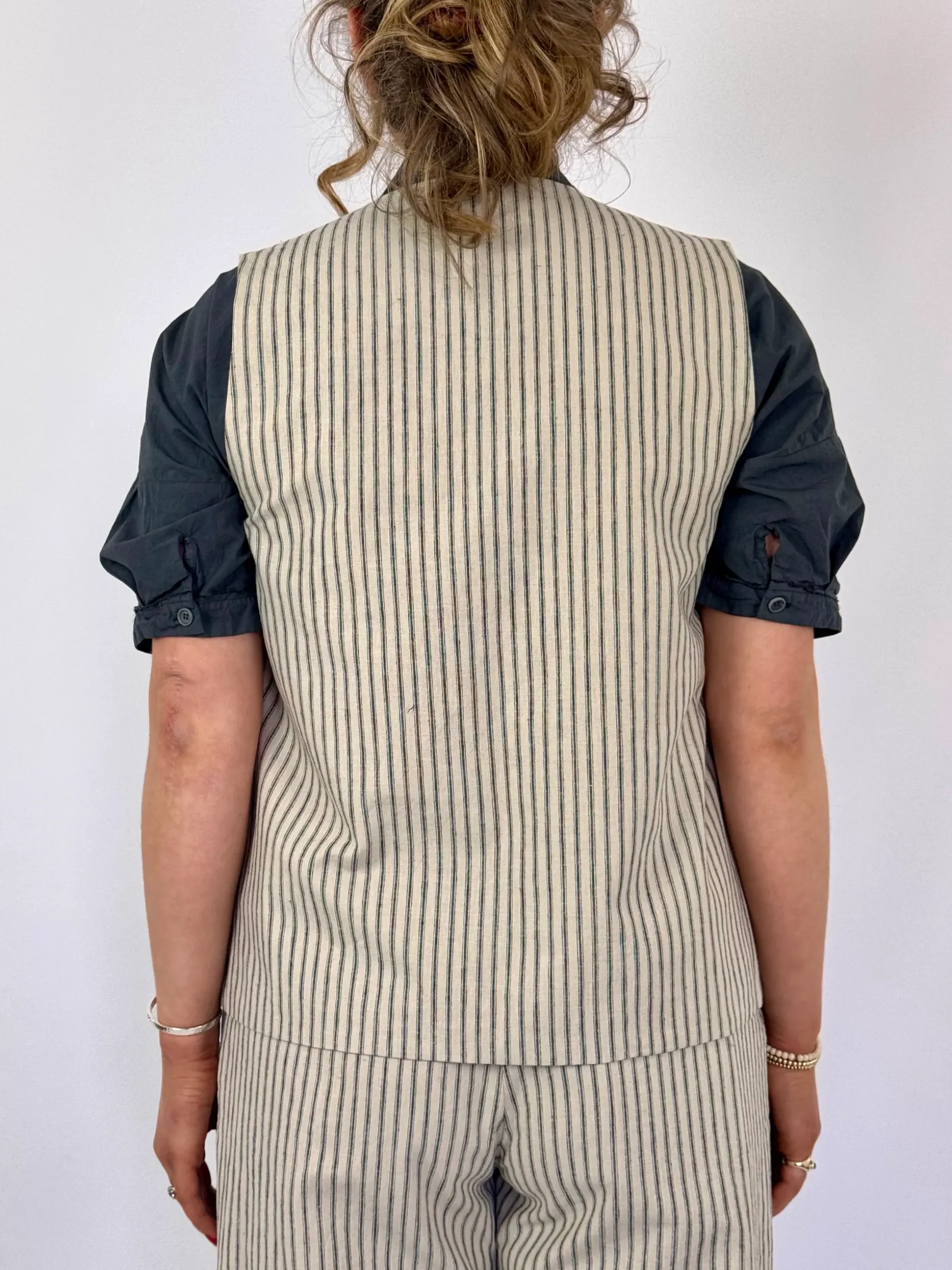 J.Llambias Fatima Waistcoat Stripe