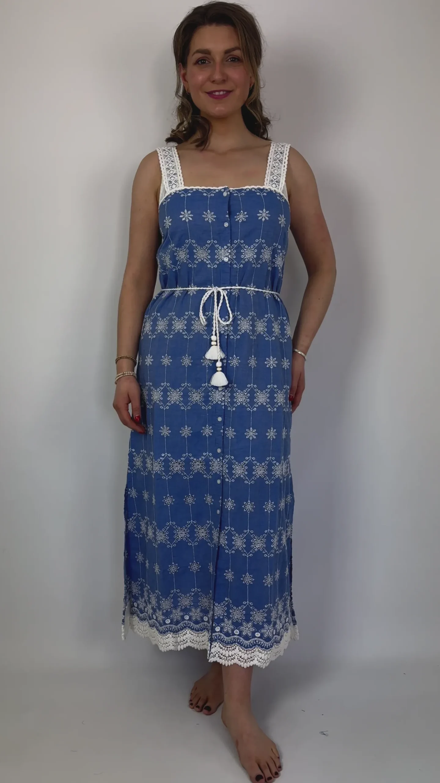 Louise Misha Guanareva Dress Blue