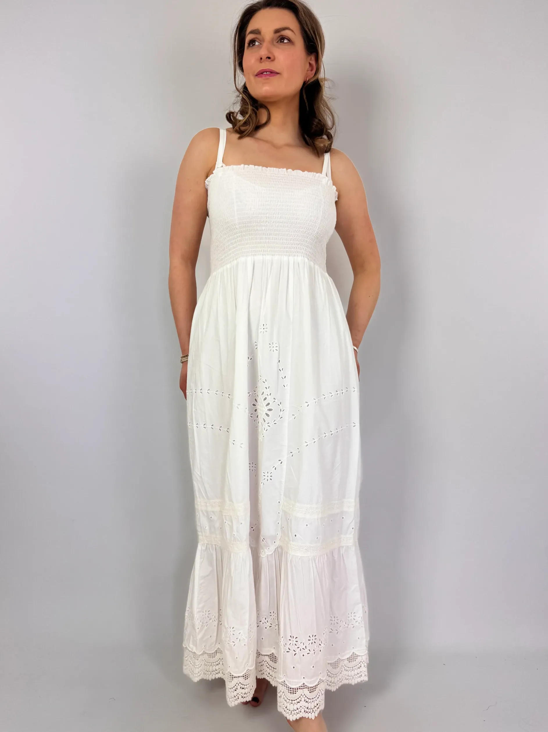 Louise Misha Marcia Dress Off-White