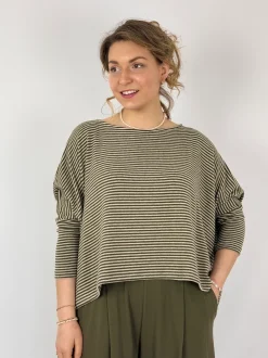 Mama b Kira Jumper Alga Stripe