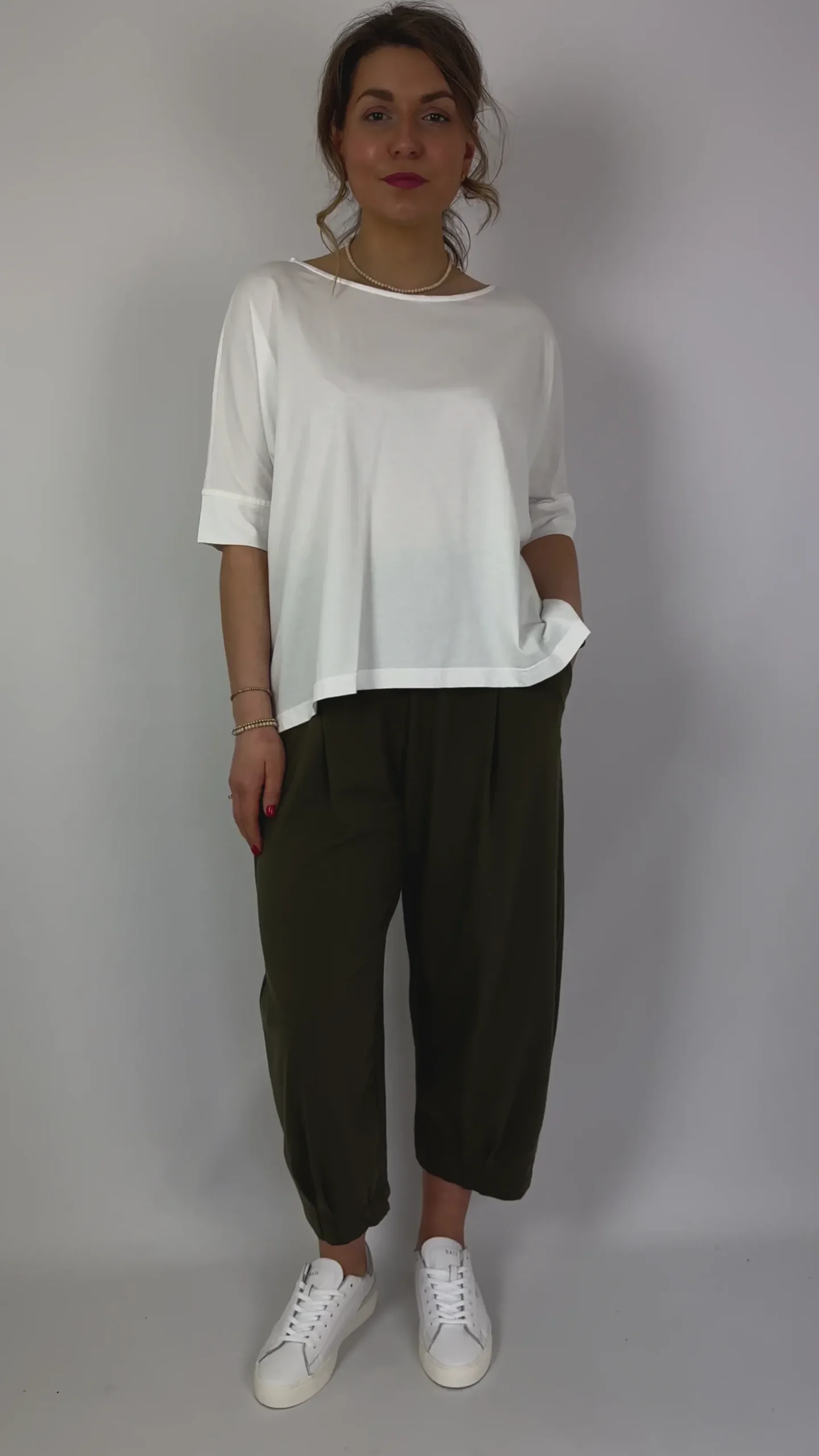 Mama b Tela T-Shirt Latte