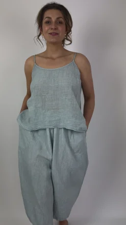 Manuelle Guibal 6834 Yilin Cami Blouse Moonish