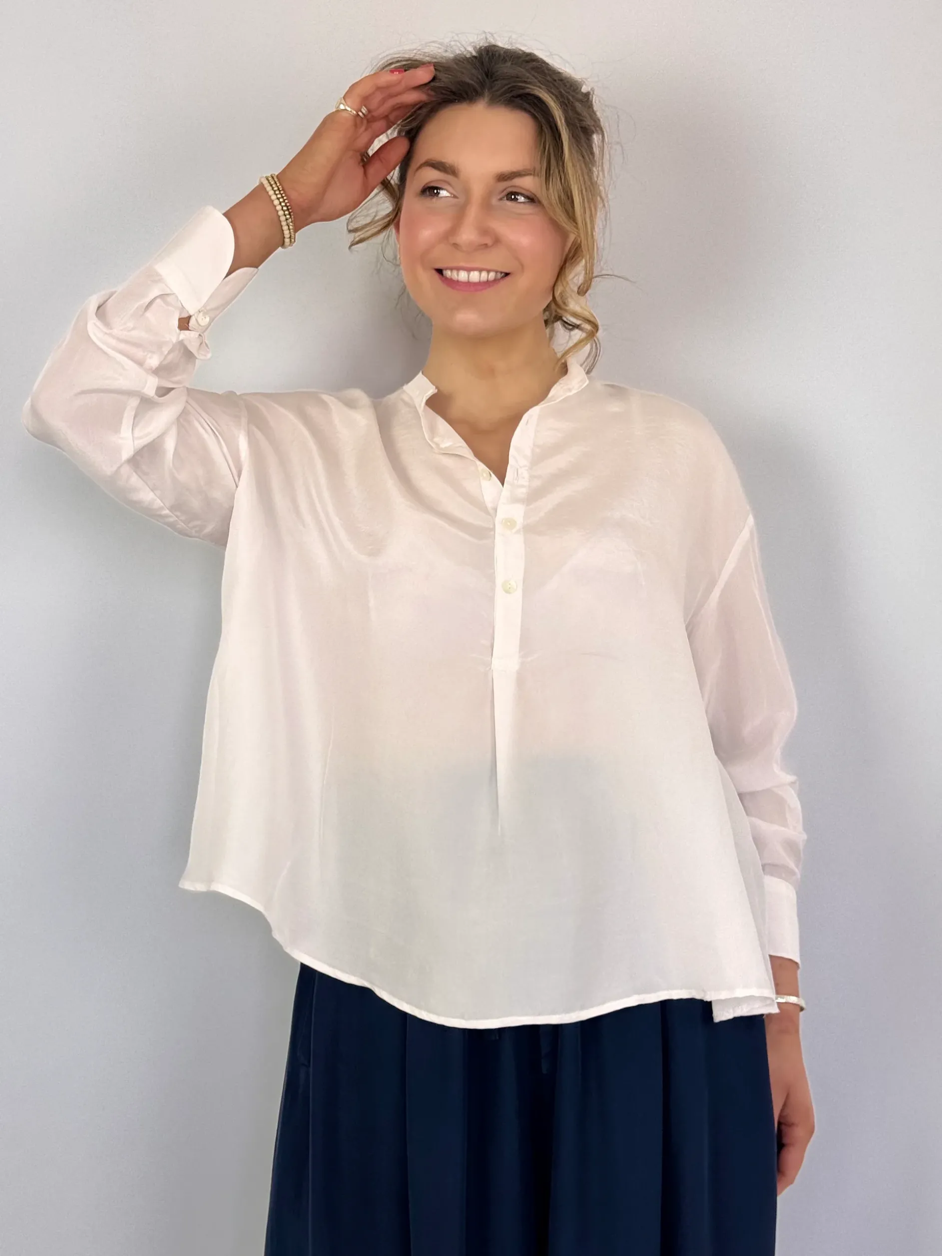 Minina Sandrina Blouse Quarzo