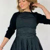 Officinae Open Cardigan Black