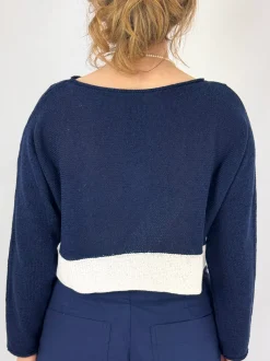 Rundholz Black Label 0703 Jumper Navy Print