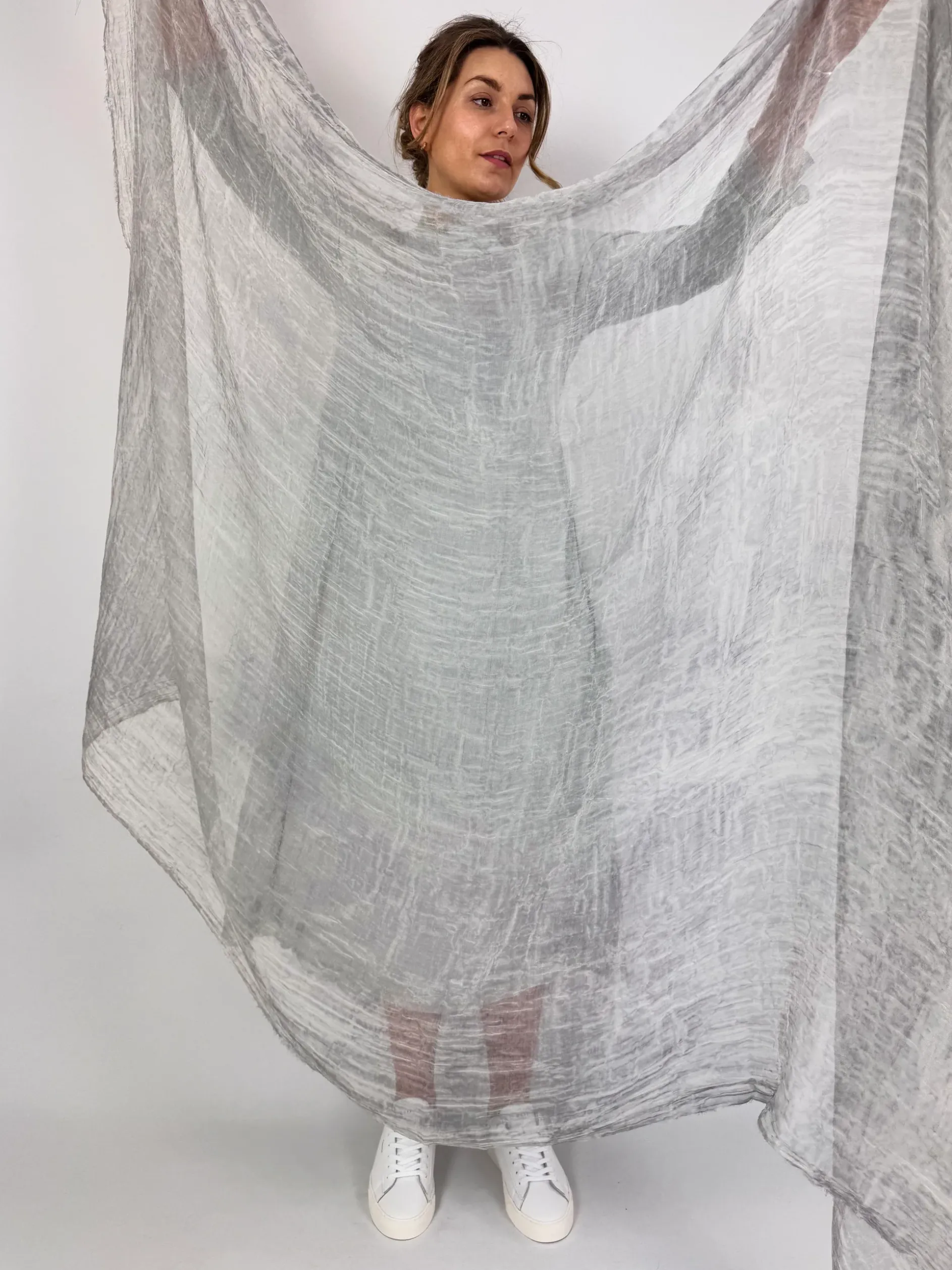 Rundholz Black Label 1403 Scarf Grey