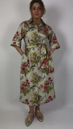 Tapis Noir Chloe Dress Peach