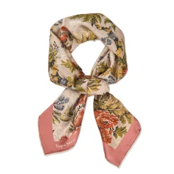 Tapis Noir Classical Peach Flower Scarf