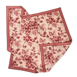 Tapis Noir Classical Red Toile Scarf