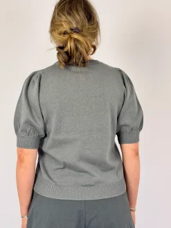 Vic & Bert Wallis Top Grey